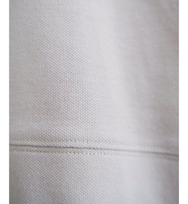 ikka「コットンUSA鹿の子パーカー」|パーカー|