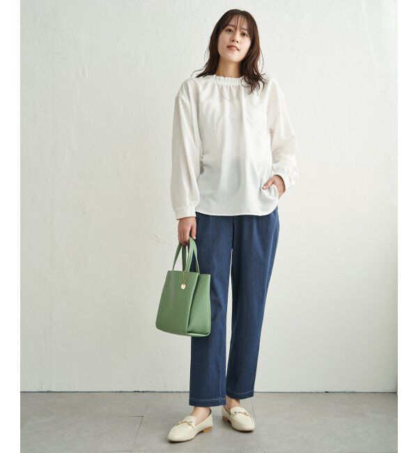 ikka「【雑誌InRed11月号掲載】GOKU楽パンツ テーパード【親子コーデ】」|その他|