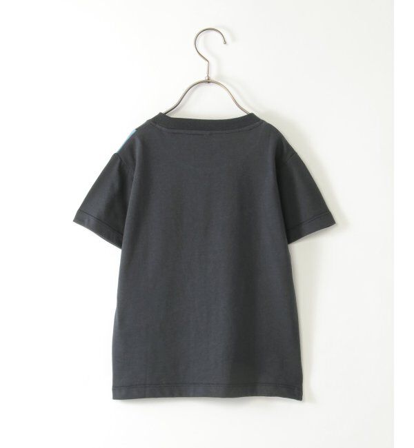 ikka kids「ブリーチデニムブロックスTシャツ（120~160cm）」|Tシャツ・カットソー|