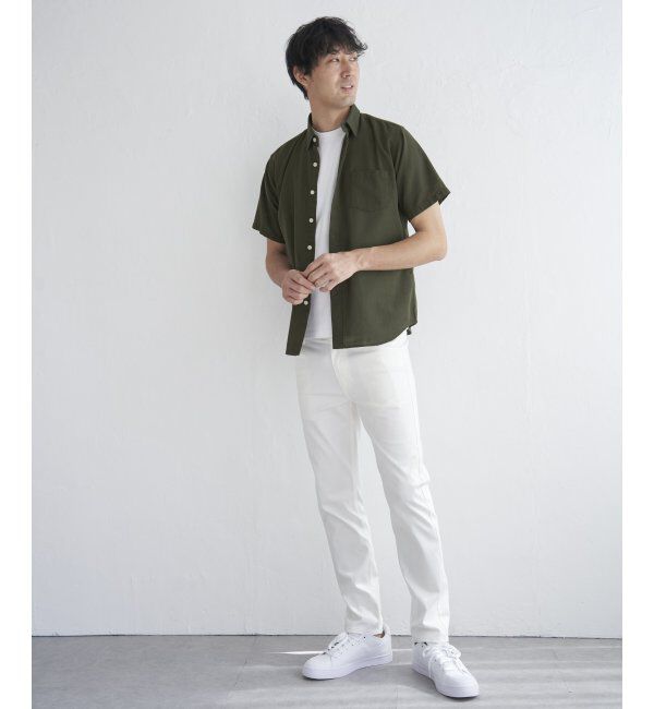 ikka「パナマレギュラーカラーシャツ」|シャツ・ブラウス|
