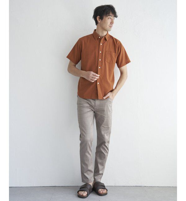 ikka「パナマレギュラーカラーシャツ」|シャツ・ブラウス|