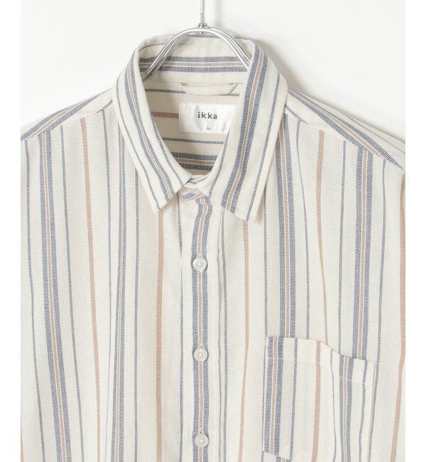 ikka「パナマレギュラーカラーシャツ」|シャツ・ブラウス|