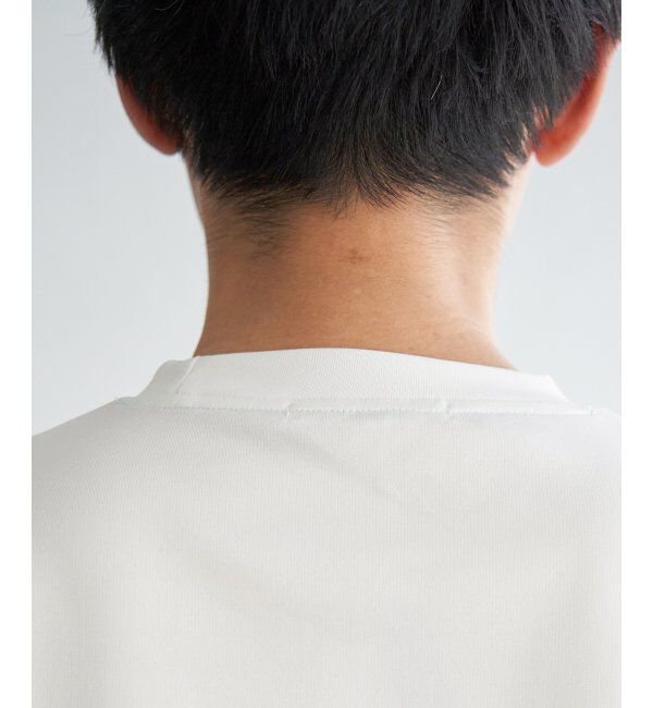 ikka「【接触冷感／吸水速乾】アーバンドライパネルボーダーTシャツ」|Tシャツ・カットソー|