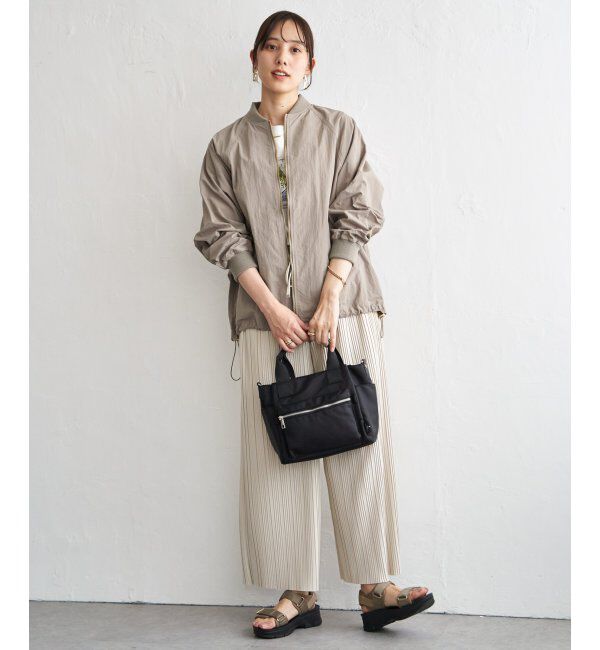 ikka「ハッスイナイロン8ポケ2WAYトート」|その他|