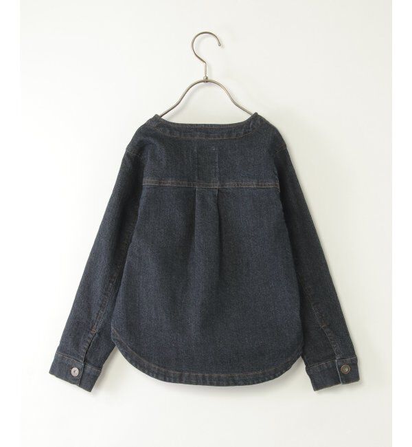 ikka kids「【親子コーデ】ストレッチノーカラーGジャン（110~160cm）」|その他|