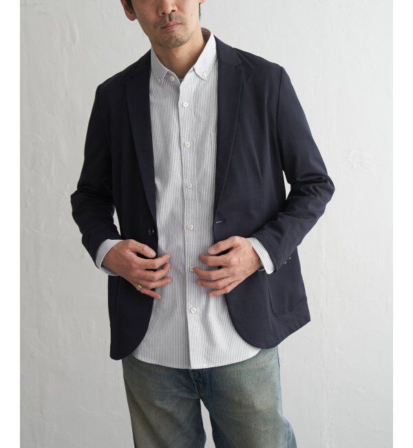 IKKA LOUNGE「【雑誌MonoMax4月号掲載】GOKU楽ワークポンチジャケット「小泉孝太郎さん着用モデル」」|テーラードジャケット|