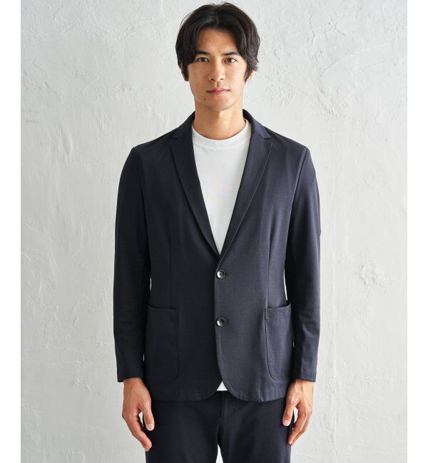 IKKA LOUNGE「【雑誌MonoMax4月号掲載】GOKU楽ワークポンチジャケット「小泉孝太郎さん着用モデル」」|テーラードジャケット|