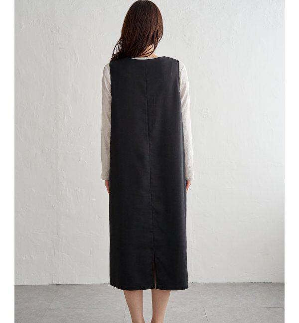 ikka「【2点セット】ジャンパースカートセット」|ワンピース|