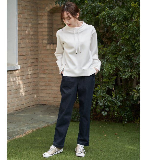 ikka「【雑誌InRed4月号掲載】GOKU楽カノコダンボールプルオーバー【親子コーデ】」|パーカー|