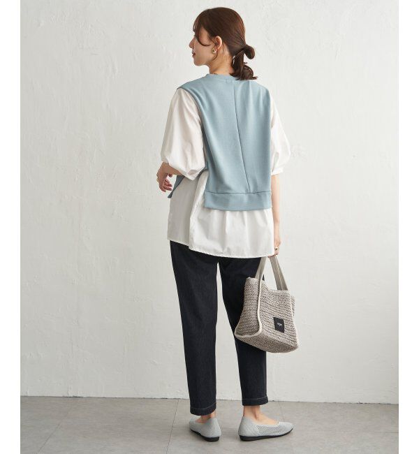 ikka「雑材パイピングトートバッグ」|その他|