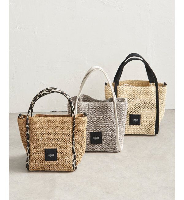 ikka「雑材パイピングトートバッグ」|その他|