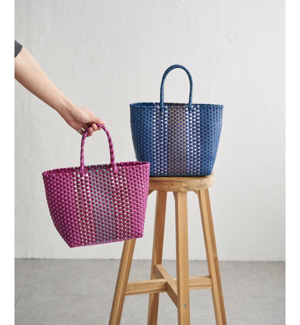 ikka「ビニールマルシェミニトートバッグ」|その他|