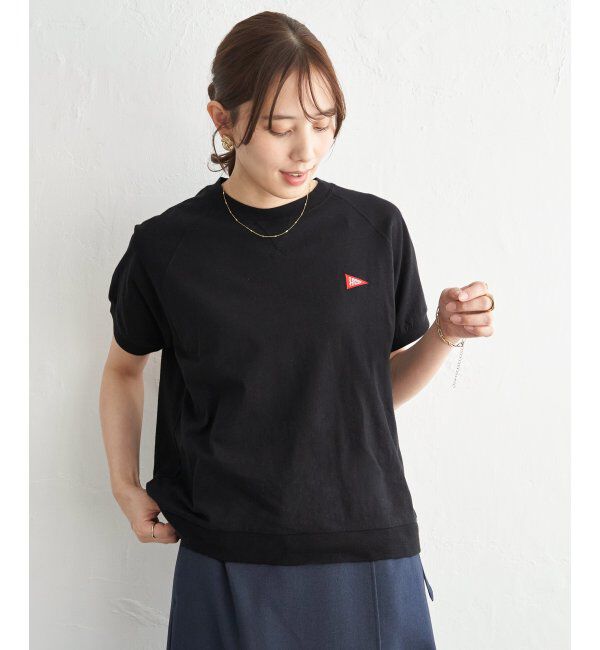 ikka「【接触冷感】Healthknit Product ヘルスニットプロダクト 半袖Tシャツ」|その他|ブラック