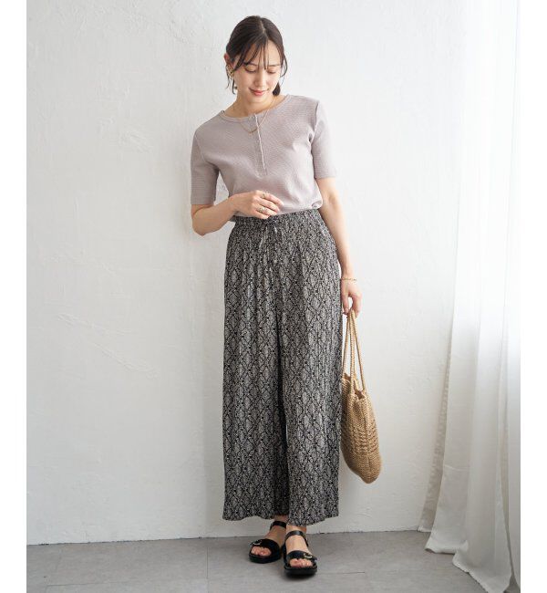 ikka「前後2WAYヘンリーネックプルオーバー」|Tシャツ・カットソー|