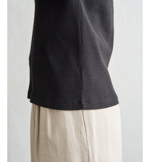 ikka「前後2WAYヘンリーネックプルオーバー」|Tシャツ・カットソー|