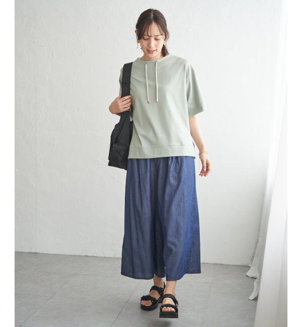 ikka「【接触冷感】鹿の子スピンドルプルオーバー」|その他|