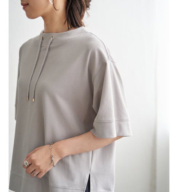 ikka「【接触冷感】鹿の子スピンドルプルオーバー」|その他|