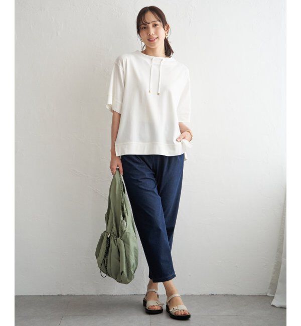 ikka「【接触冷感】鹿の子スピンドルプルオーバー」|その他|