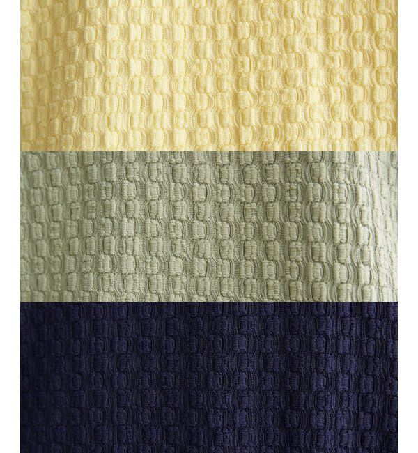 ikka「幾何学ジャカード半袖プルオーバー」|その他|