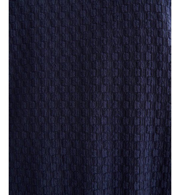 ikka「幾何学ジャカード半袖プルオーバー」|その他|