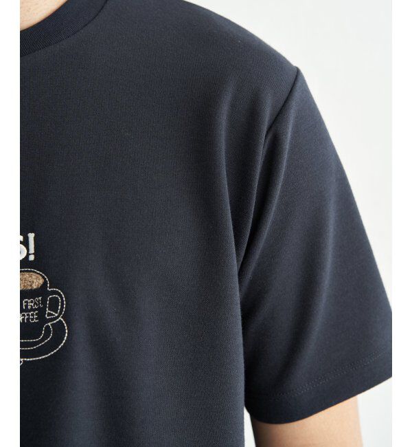 ikka「冷感ポンチ刺繍Ｔシャツ」|Tシャツ・カットソー|