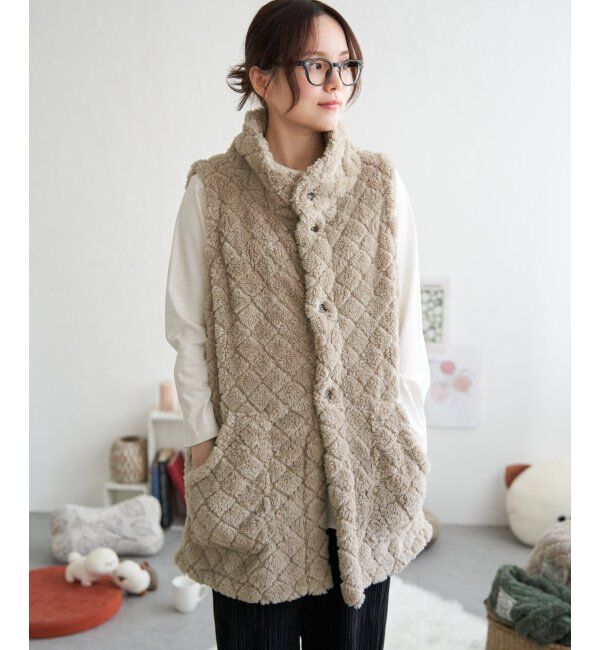 Lbc with Life「キルンケットジレ」|その他|グレー