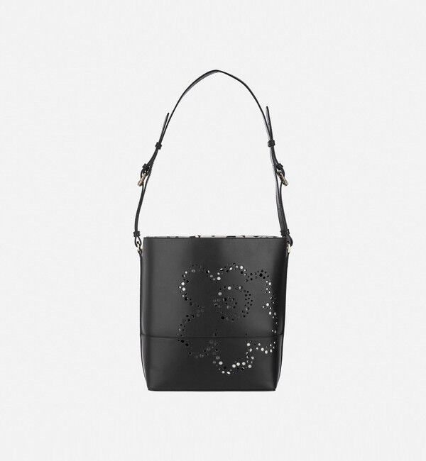 Marimekko「Imprint Tote Unikko バッグ」|トートバッグ|ブラック