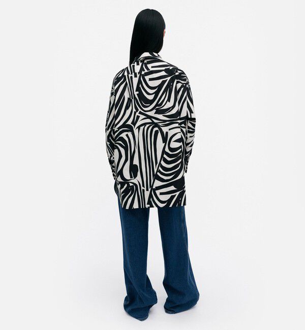 Marimekko「【一部店舗・オンラインストア限定】Nila Jokuraita シャツ」|シャツ・ブラウス|