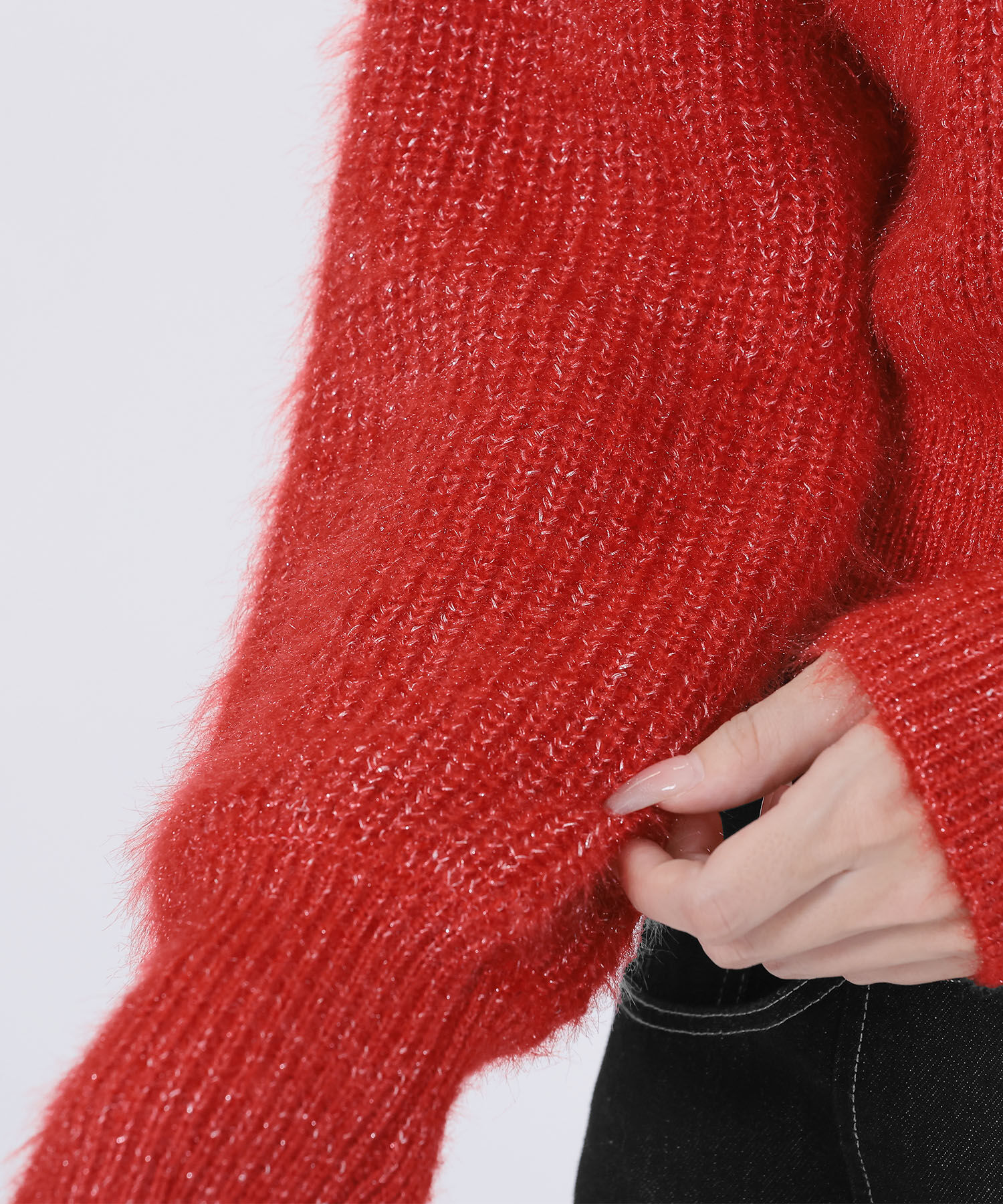 MARY QUANT「パールリボン カーディガン」|カーディガン|