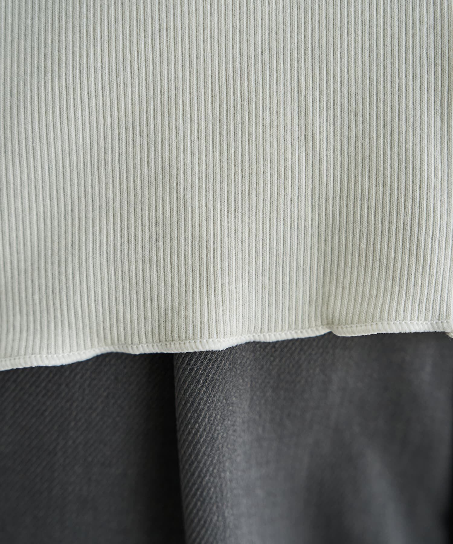 STYLE DELI「メロウ裾カーデ型テレコトップス」|Tシャツ・カットソー|