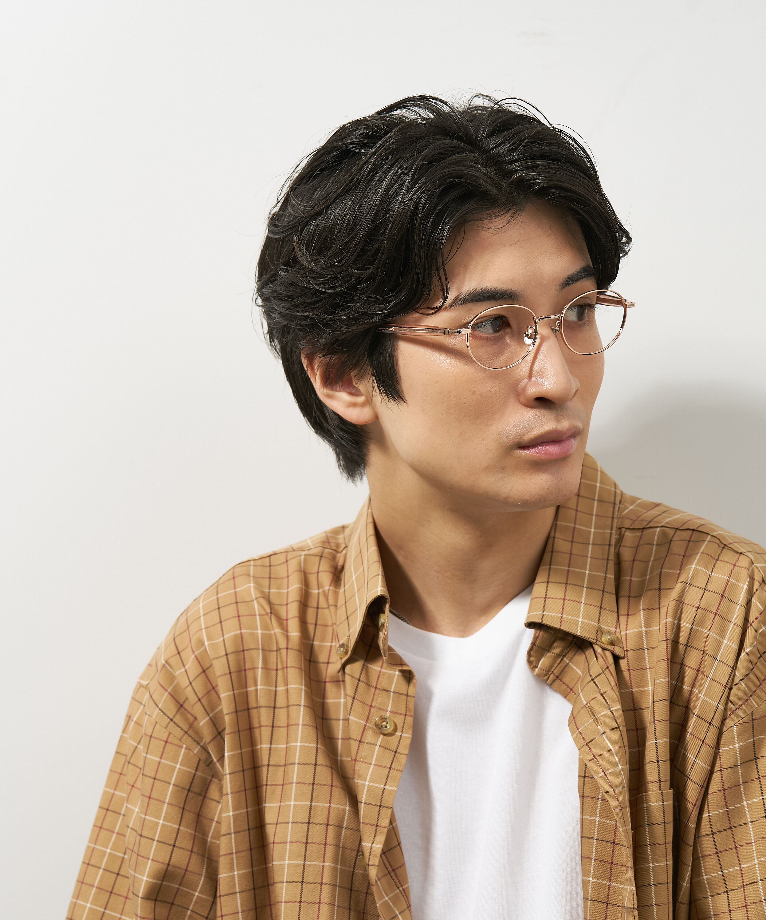  「オーバル型 メガネ｜上品で高級感のある 大人可愛いメガネ フェミニン レンズ交換券付き STANDARD MUSE」|メガネ|