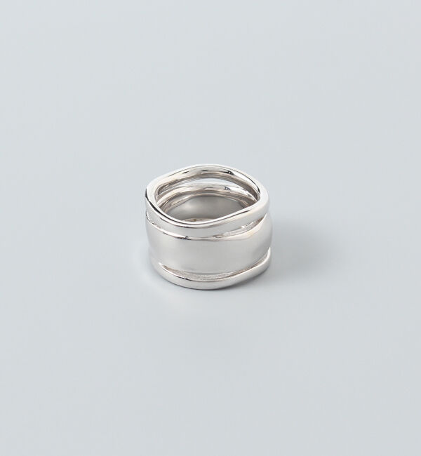 JUPITER「【SV925】ボリュームワイドシルバーリング」|リング|シルバー