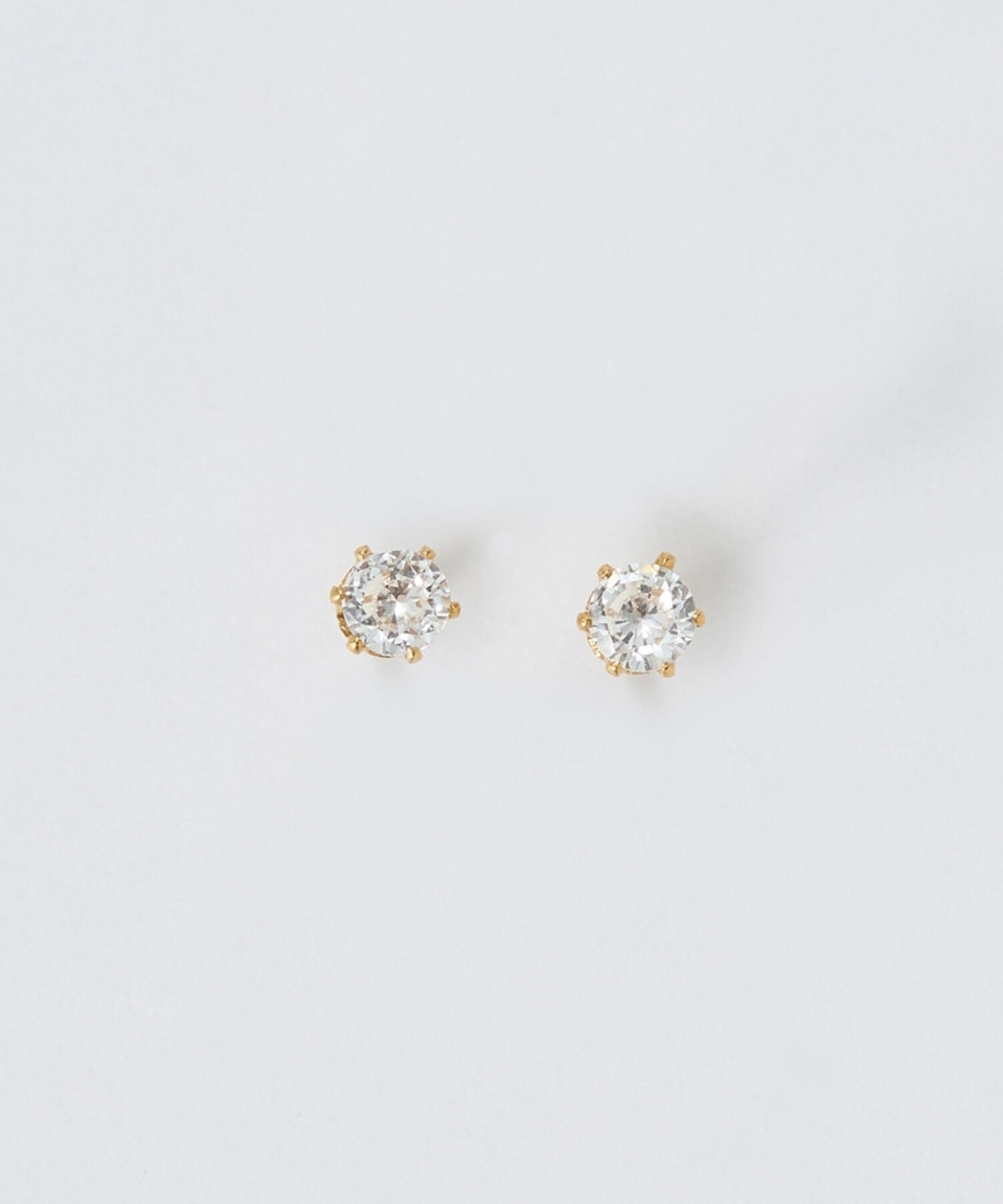 Phoebe「【金属アレルギー対応】ビジューピアス　ゴールド/サージカルステンレス」|ピアス|