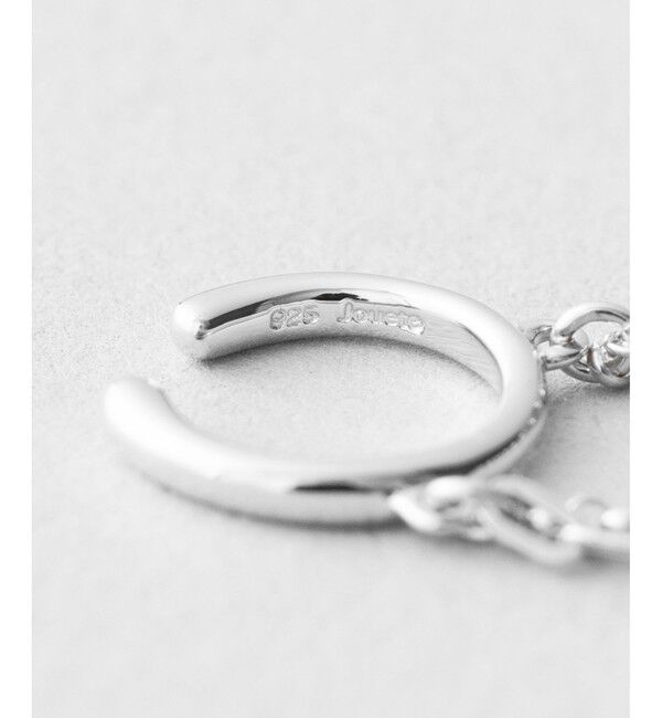 Jouete「[ダブルフェイス]イヤリング チェーン」|イヤリング|