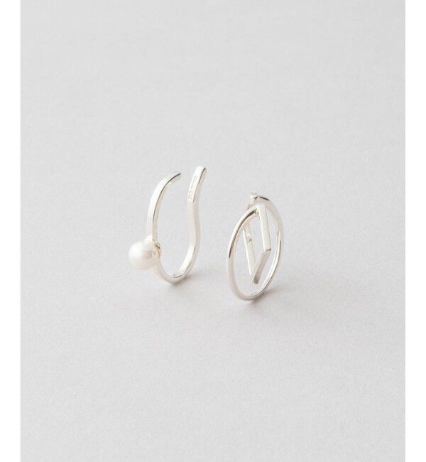Jouete「[WEB LIMITED] イヤーカフス セット パール」|イヤーカフ|シルバー