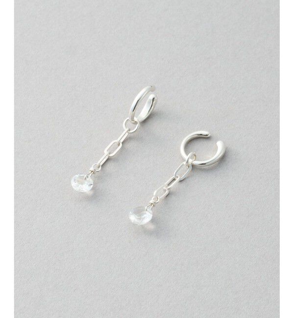 Jouete「イヤリング ホワイトトパーズ」|イヤリング|