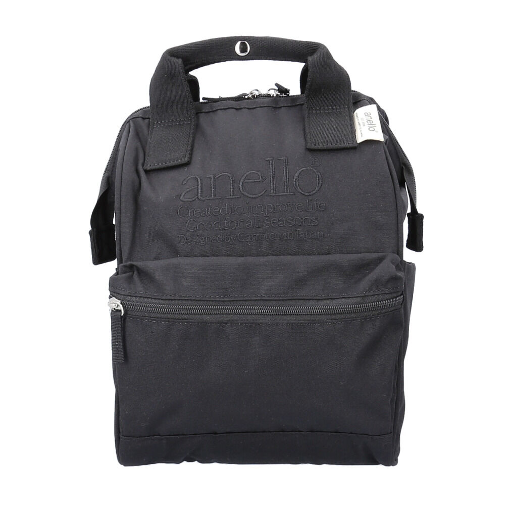 anello「アネロ anello リュック AIB4673 通販 リュックサック 口金リュック 通勤 通学」|リュック|ブラック1