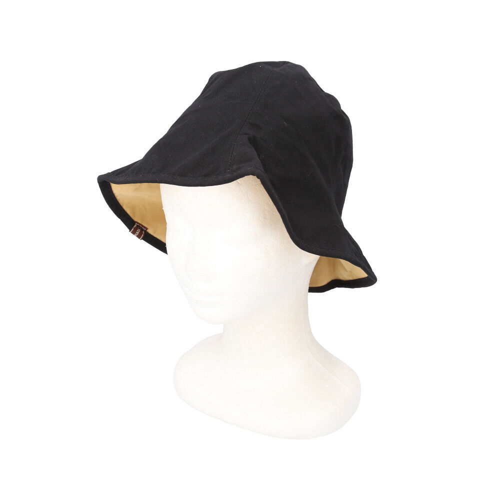 BACKYARD FAMILY「ハット 帽子 レディース 通販 チューリップハット おしゃれ シンプル 無地 可愛い オシャレ」|ハット|ブラック1