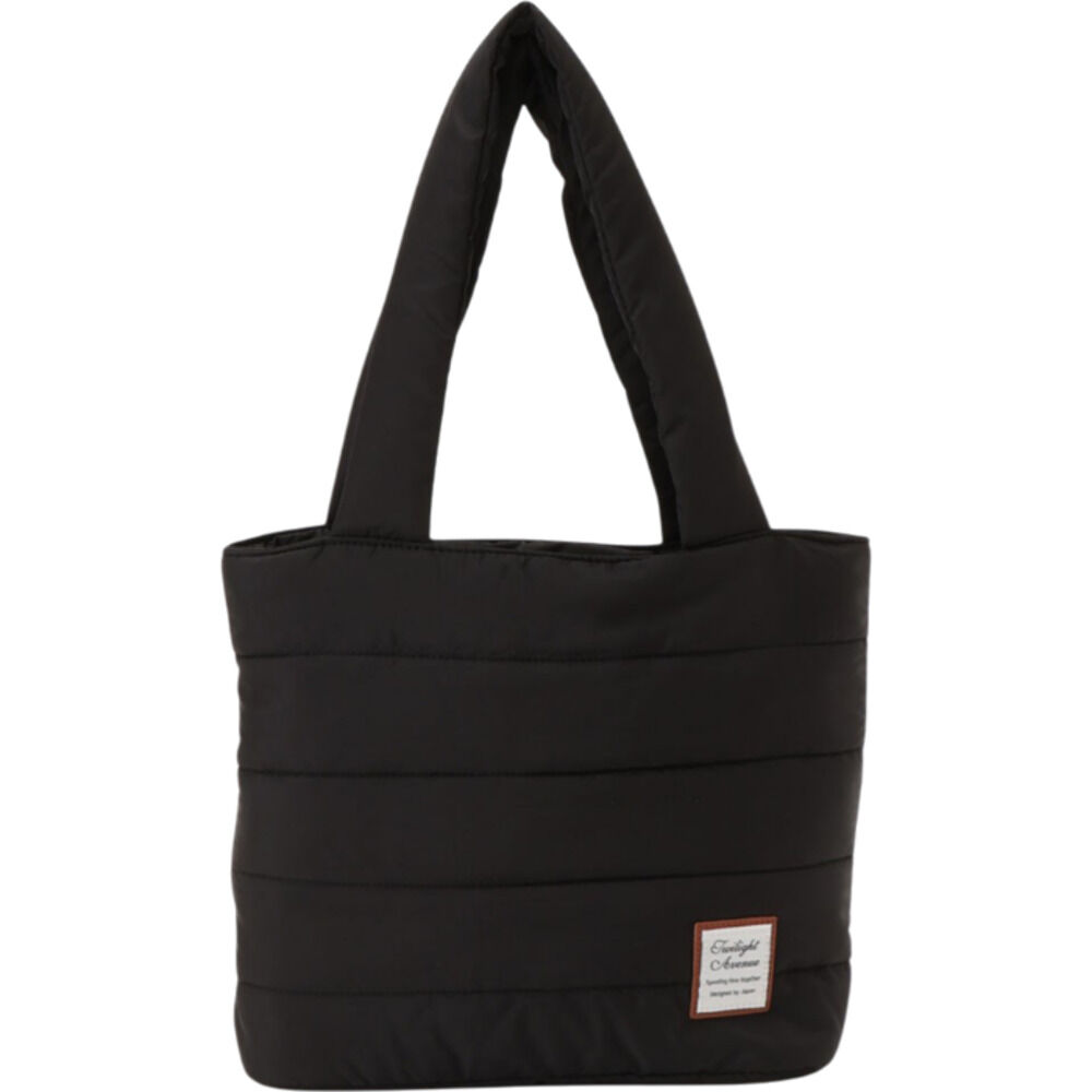 BACKYARD FAMILY「トートバッグ 手提げ 通販 バッグ バック カバン かばん 鞄 キルティング ショルダーバッグ」|トートバッグ|ブラック1