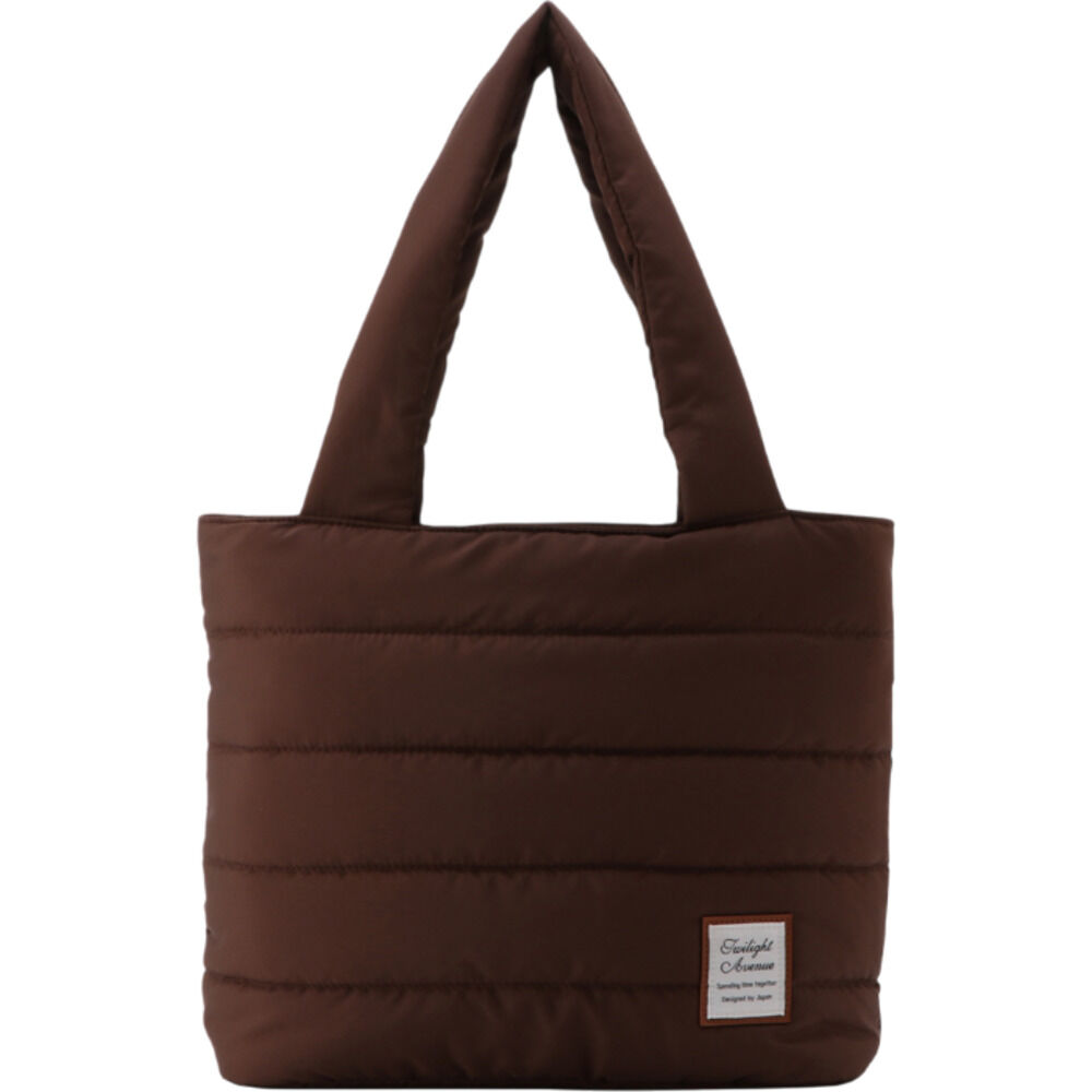 BACKYARD FAMILY「トートバッグ 手提げ 通販 バッグ バック カバン かばん 鞄 キルティング ショルダーバッグ」|トートバッグ|ブラウン1