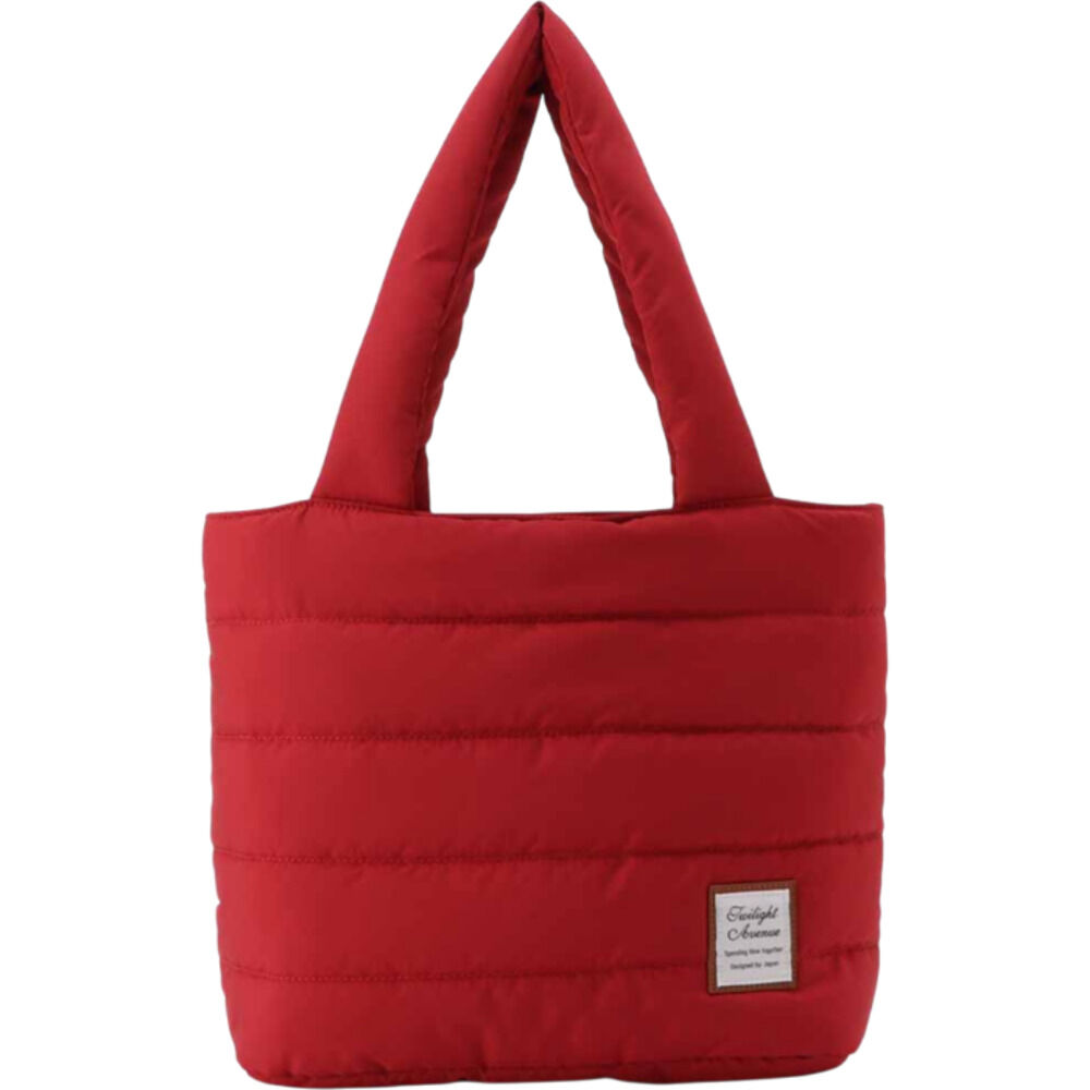 BACKYARD FAMILY「トートバッグ 手提げ 通販 バッグ バック カバン かばん 鞄 キルティング ショルダーバッグ」|トートバッグ|レッド1