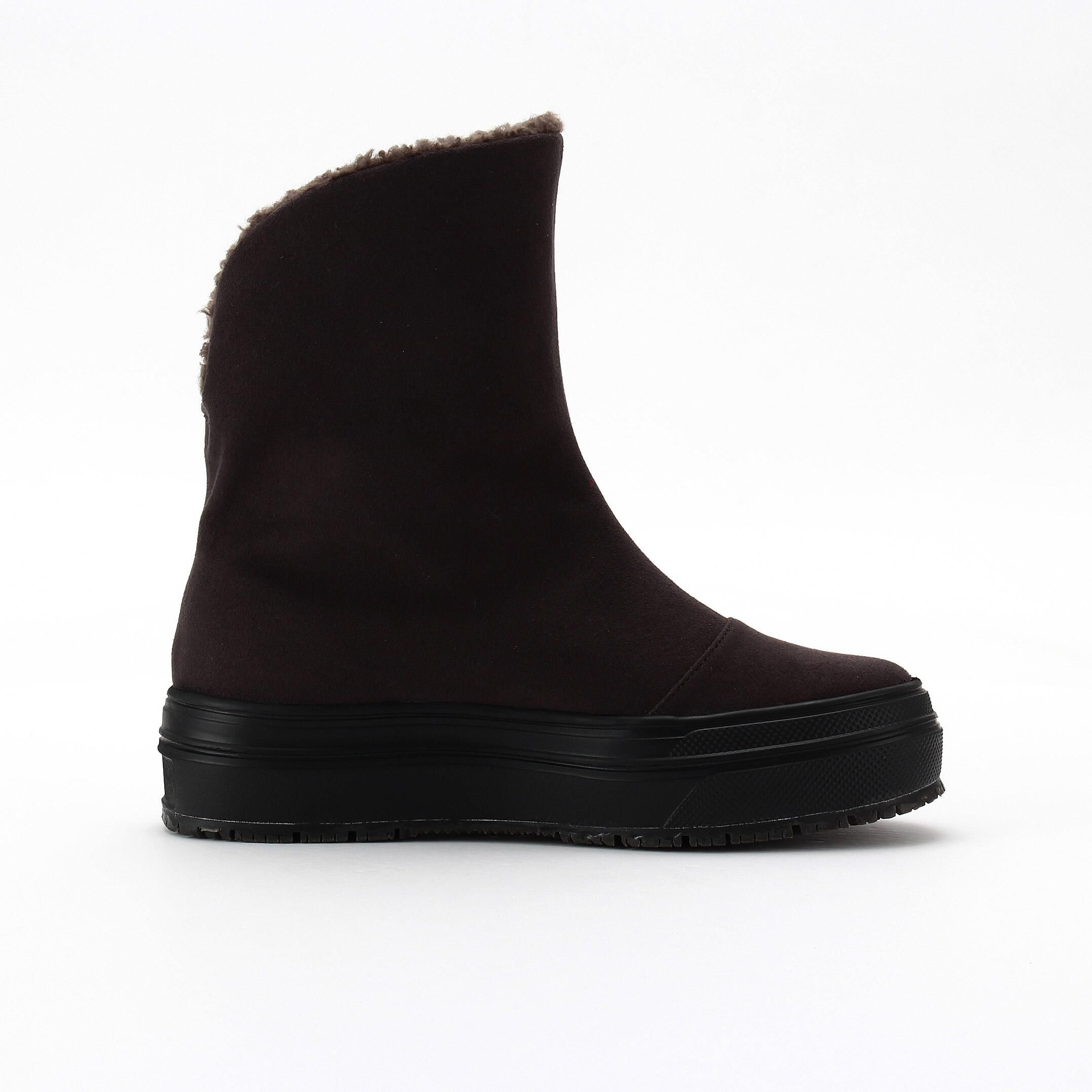 銀座かねまつ「UE254414CSUFAFDGY 【GORE TEX】ゴアテックスボアブーツ」|ショートブーツ|