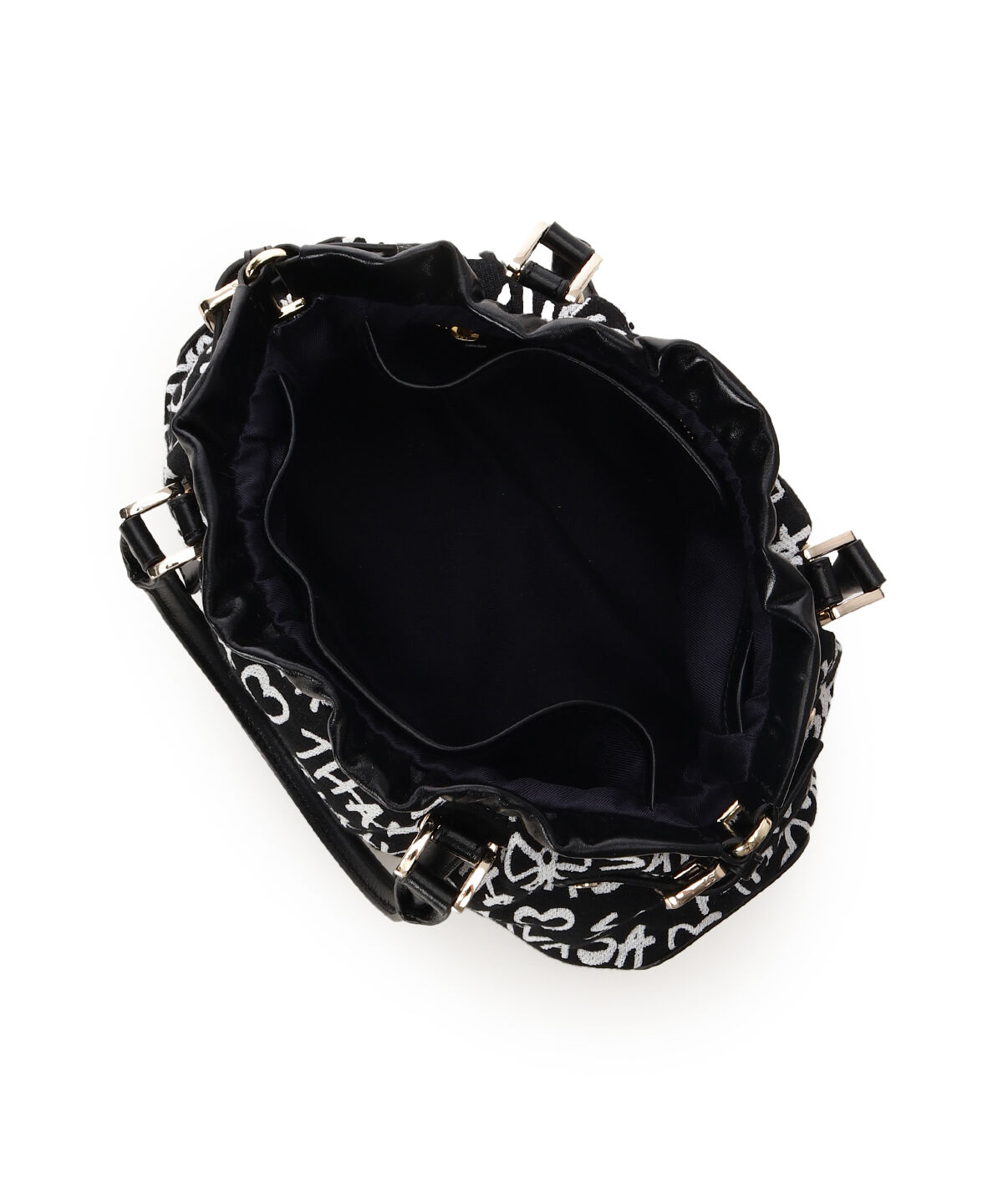 Samantha Thavasa「スクリッタ柄 サマンサ ルプリュ・ミニョン ハンドバッグ[Revival Collection]」|ハンドバッグ|