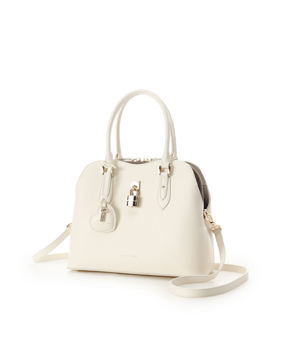 Samantha Thavasa「ハートモチーフレザーハンドバッグ 大サイズ」|ハンドバッグ|