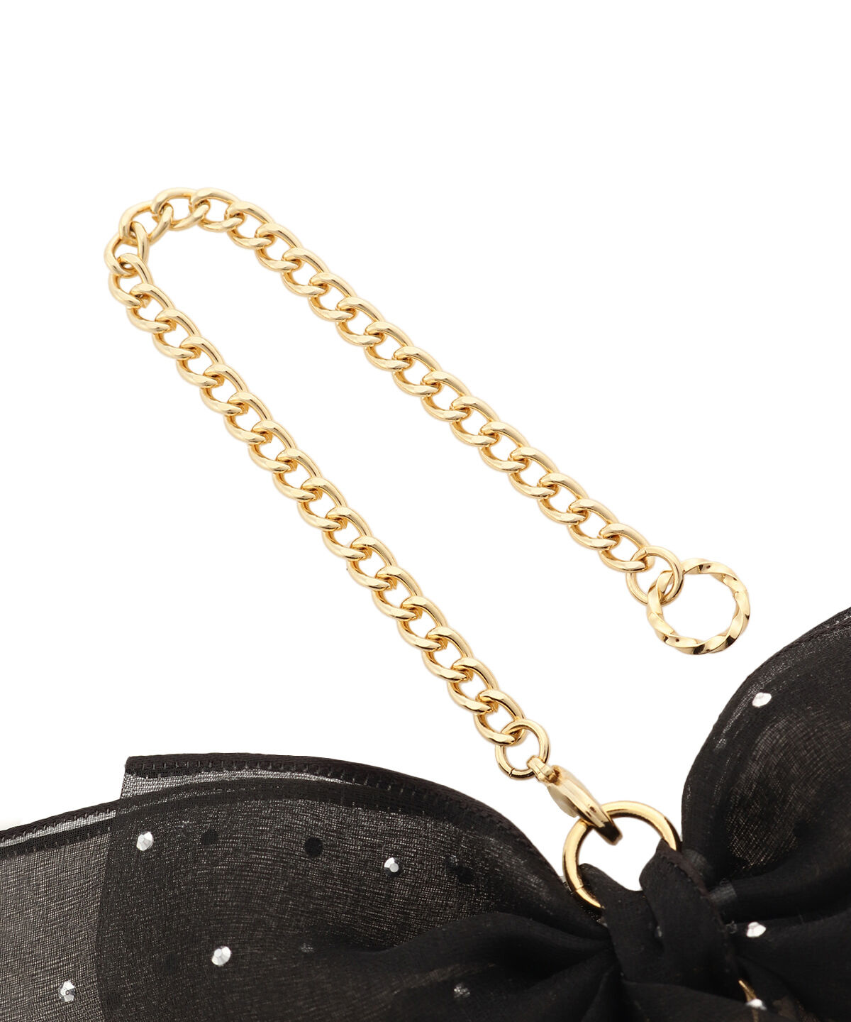 Samantha Vega「シフォンリボンバッグチャーム」|チャーム・キーホルダー|