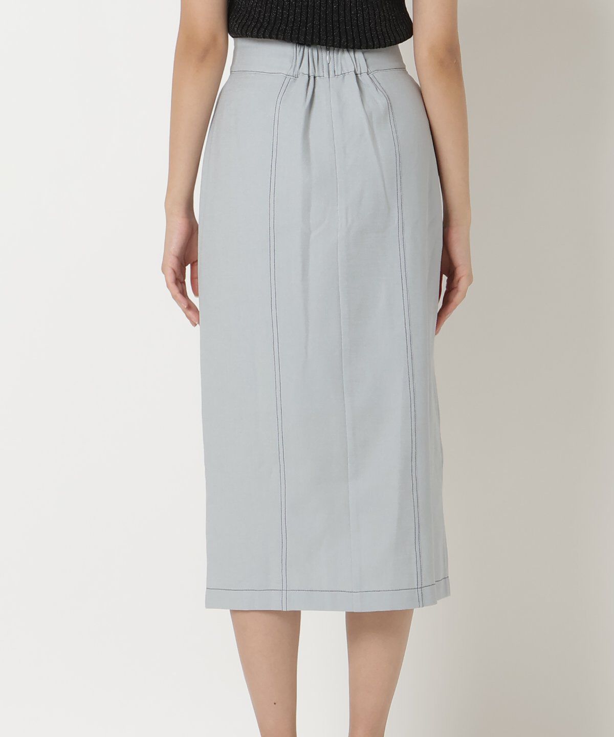 REDYAZEL「配色ステッチタイトスカート」|タイト|