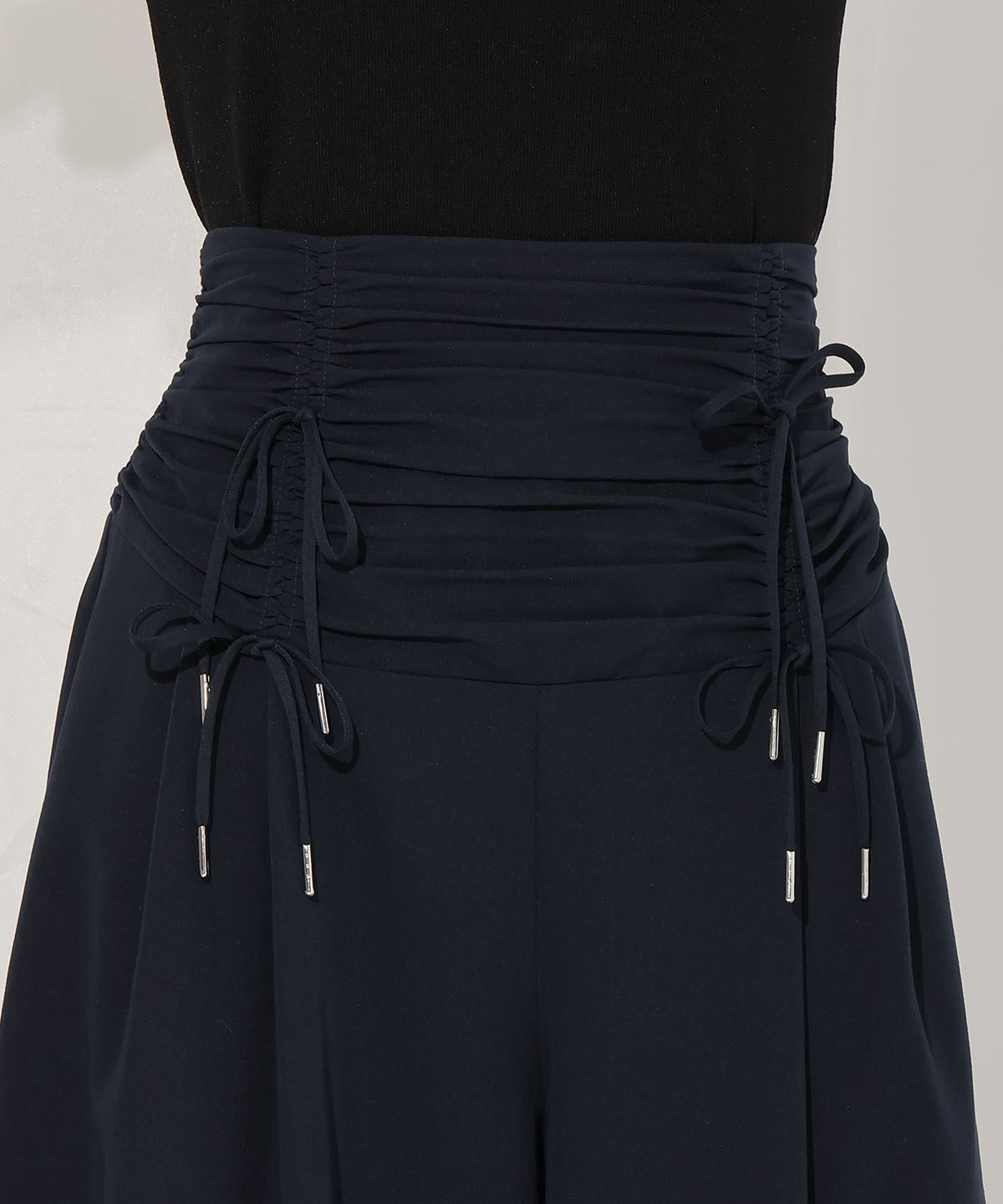 WILLSELECTION「ドロスト風リボンワイドパンツ」|その他|