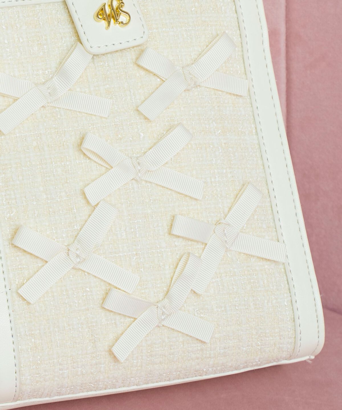 WILLSELECTION「2wayツイードリボンバッグ」|ショルダー・メッセンジャー|