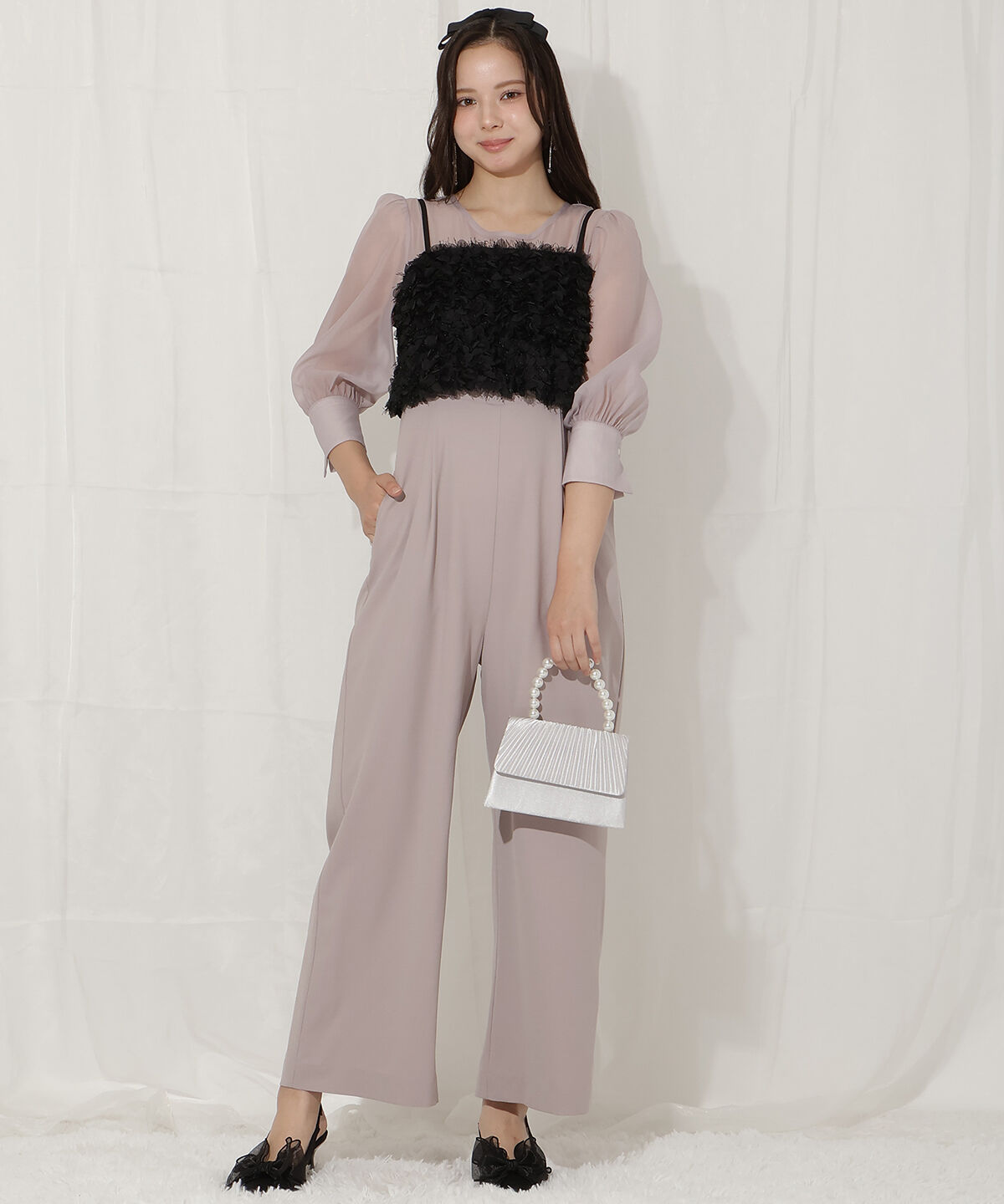 WILLSELECTION「ビスチェ付きオールインワン」|オールインワン|