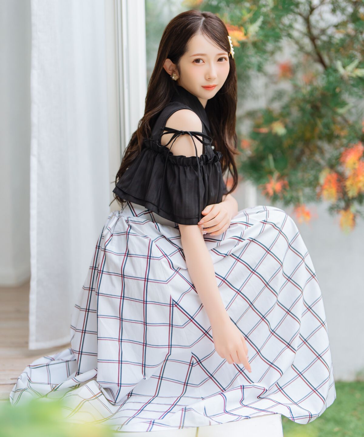 WILLSELECTION「ナローリボンオフショルブラウス」|シャツ・ブラウス|